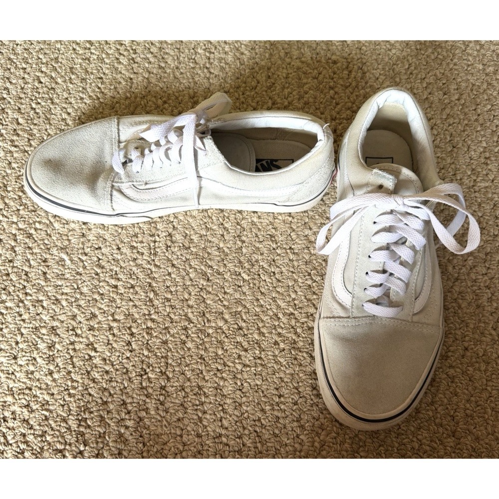 Vans Suede Old Skool Lace Up Sneakers Mens Size 8 Womens 9.5‎